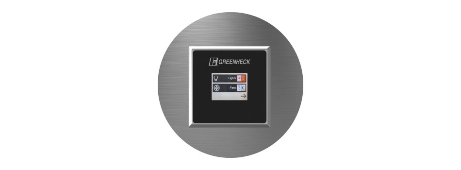 Demand control ventilation (DCV) - Hood-Mounted User Interface