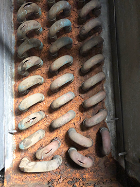 frozen coil