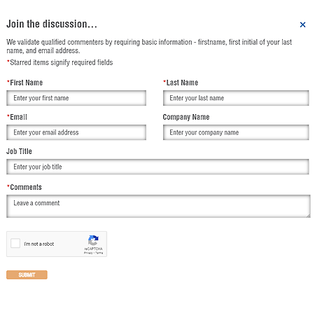 Blog Comment Sign-up