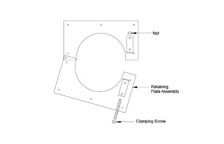figure_1 Figure 1 Retaining Plate--Included with all true round dampers