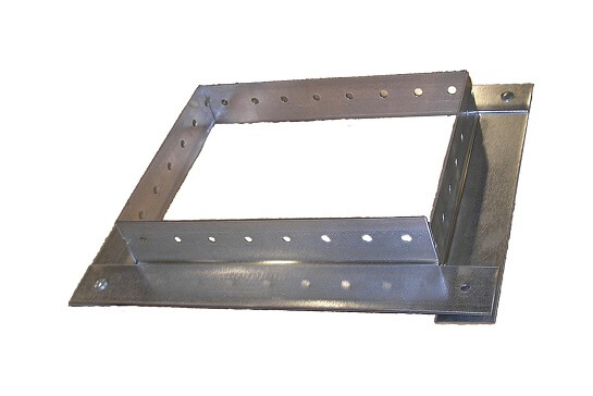 Retaining angles/retaining plates