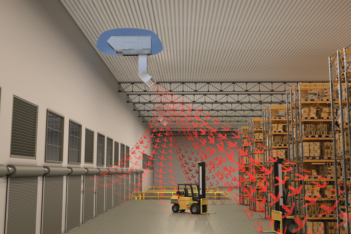 Warehouse Make-Up Air Application